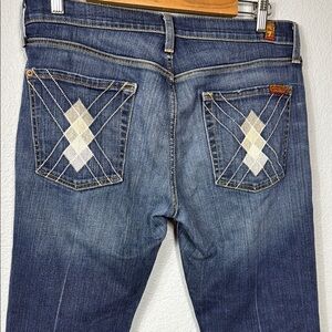 7 For All Mankind Mens Low Rise Retro Jeans